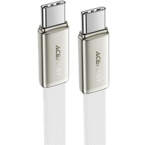 Дата кабель Acefast C24-03 Type-C to Type-C 60W (1.2m) White