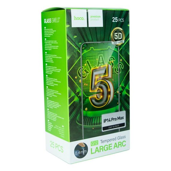 Захисне скло 5D з олеофобним покриттям XPRO для iPhone 14 Pro Max 25 шт (39496-01_507) | Зображення 2