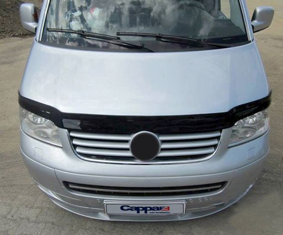 Дефлектор капоту (EuroCap) для Volkswagen T5 Multivan 2003-2010рр | Зображення 4