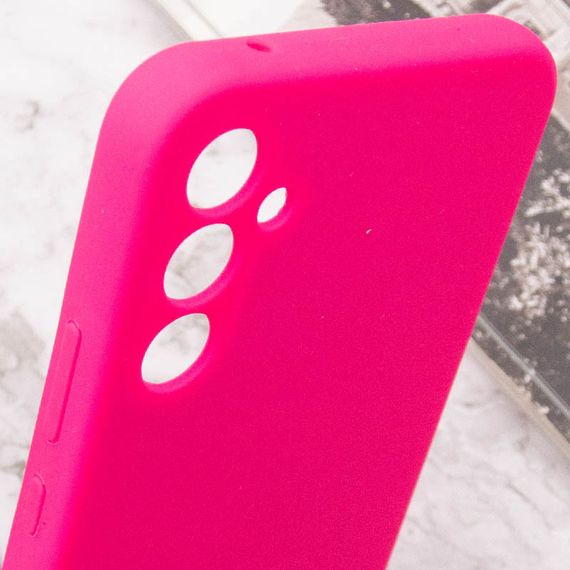 Чохол Silicone Cover Lakshmi Full Camera (AAA) для Samsung Galaxy S24+ Рожевий / Barbie pink | Зображення 5