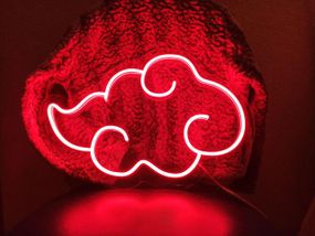 Неоновий світильник Хмара Акацукі 310х220 acr-n000025