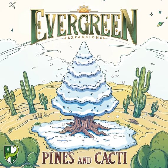 Настільна гра Evergreen: Pines and Cacti (Сосни та Кактуси) укр. правила