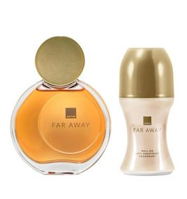 Женский парфюмированный набор 2-в-1 Avon Far Away: Аромат Far Away для Нее 50 мл + Шариковый дезодорант 50 мл