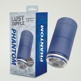 Мастурбатор у колбі Chisa Lust Ripple Phantom, синій Sex Aura