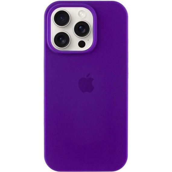 Чехол Silicone Case Full Protective (AA) для Apple iPhone 16 Pro Max (6.9") Фиолетовый / Ultra Violet