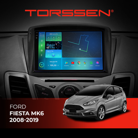 Штатна магнітола Torssen 2K Ford Fiesta MK6 08-19 F98256 4G Carplay