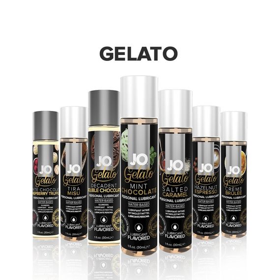 Змазка на водній основі JO GELATO Mint Chocolate (30 мл) без цукру, парабенів та пропіленгліколю | Зображення 4