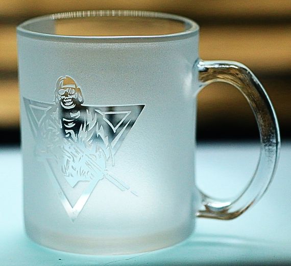 Стеклянная чашка 320 мл Call of Duty с гравировкой подарок для фаната COD игровая кружка КОЛЛ ДЮТИ | Зображення 5