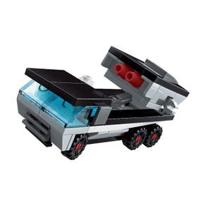 Конструктор Qman 1418Q-1-8 военный транспорт 74-101 деталь Ракетная установка