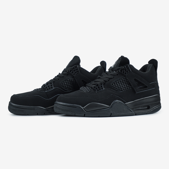 Кросівки Air Jordan 4 'Black Cat'  (топ якість) 44 28.0 | Зображення 1