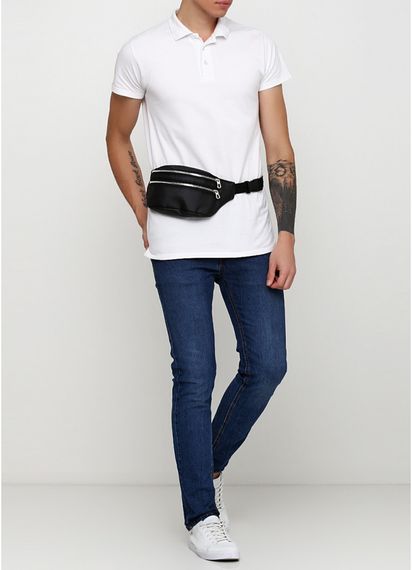 Поясна сумка бананка Sambag Tirso LTS чорний 31 х 12 х 5 см (80333001m) | Зображення 1