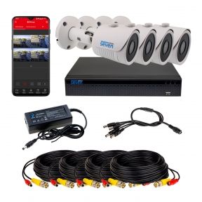 Комплект видеонаблюдения SEVEN KS-7624O-2MP на 4 камеры 2Мр