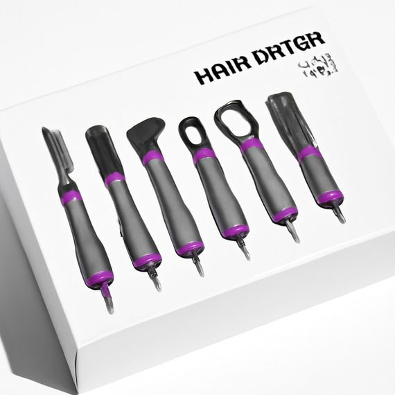 Фен гребінець універсальний стайлер XPRO HA61 6в1 (46018-_438) | Зображення 1