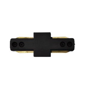Конектор прямий Feron LD1200-P чорний