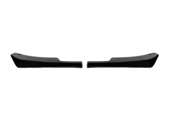 Flap накладка на задній бампер DPT (ABS) (2шт) (чорний глянець) для Volkswagen Caddy 2004-2010 рр | Зображення 1