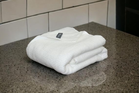 Полотенце махровое ST-1 Kayra 70x140 см. белый | Зображення 2