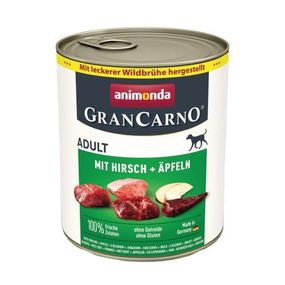 Корм вологий для собак Animonda GranCarno Adult Deer with Apple з олениною та яблуком, 800 г
