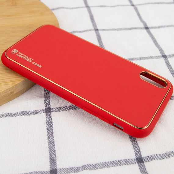 Шкіряний чохол Xshield для Apple iPhone XR (6.1") Червоний / Red | Зображення 2