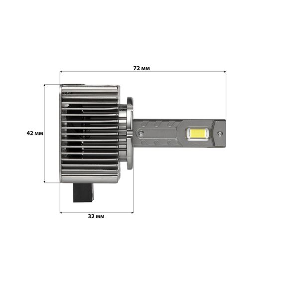 Комплект світлодіодних ламп StarLight D1S 90W/set 6000K 12000lm | Зображення 2