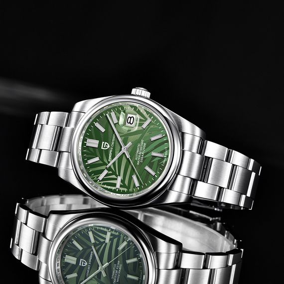 Годинник P2agani Design PD-1715 Silver-Green | Зображення 1
