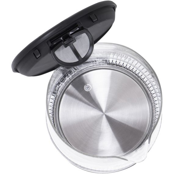 Електрочайник Mesko MS 1301 black 1850-2200Вт/ 1.7л/ скло/ встановлення температури | Зображення 6