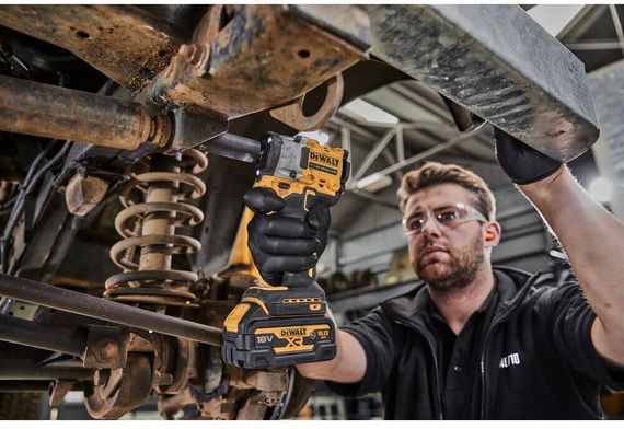 Гайковерт ударний акумуляторний безщітковий 610Нм DeWALT DCF921P2G | Зображення 7
