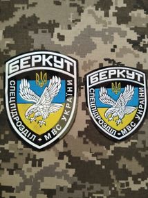 Шеврон Беркут / 2 шт комплект цветные