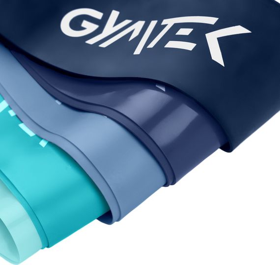 Набір резинок для фітнесу Gymtek 0,5-30кг синій | Зображення 9