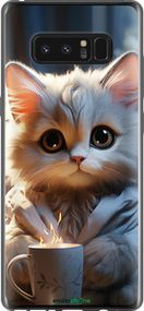 Чохол на Samsung Galaxy Note 8 Білий кіт "5646t-1020-2448"