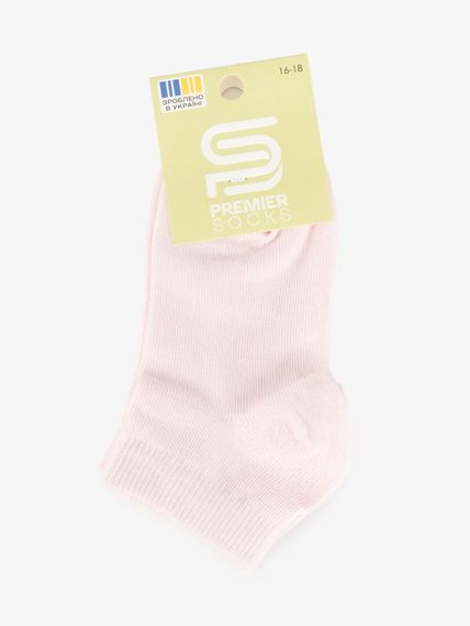 Шкарпетки короткі для дівчинки PremierSocks 16Д-3 16-18 Світло-рожевий shop (4820203396955) | Зображення 2