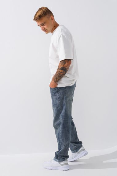 Джинси Mom Fit чоловічі 9939 32 Світло-синій (2000990566942D) shop (2000990566942) | Зображення 3