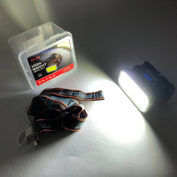 Тактичний ліхтар з ремінцем для голови, Ліхтарик на голову для домашніх робіт, Налобний прожектор VA-84 | Зображення 5