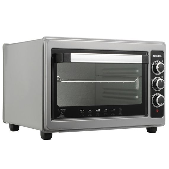Печь запекания ASEL AF33-23 1300 Вт 33 Л, Мини печка электрическая YS-364 настольная, Електродуховки | Зображення 1