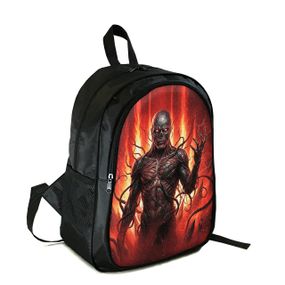 Рюкзак підлітковий/шкільний 38×28 см з принтом Дуже дивні справи / Stranger Things на два відділення для хлопчика, дівчин (4417)