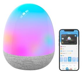 Настільний світильник розумний Govee H6057 RGBIC Night Light Білий (H6057301)