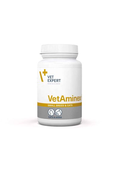 Вітамінно-мінеральний комплекс для котів та собак малих порід Vet Expert Vetaminex Small Breed & Cats, 60 табл