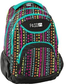 Міський рюкзак Paso з тканини на 22л