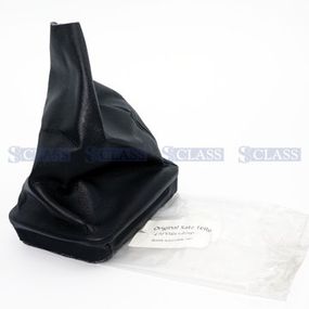 Пыльник кулисы с рамкой кож.зам. черный Mercedes Benz W210, Турция, МКП210,