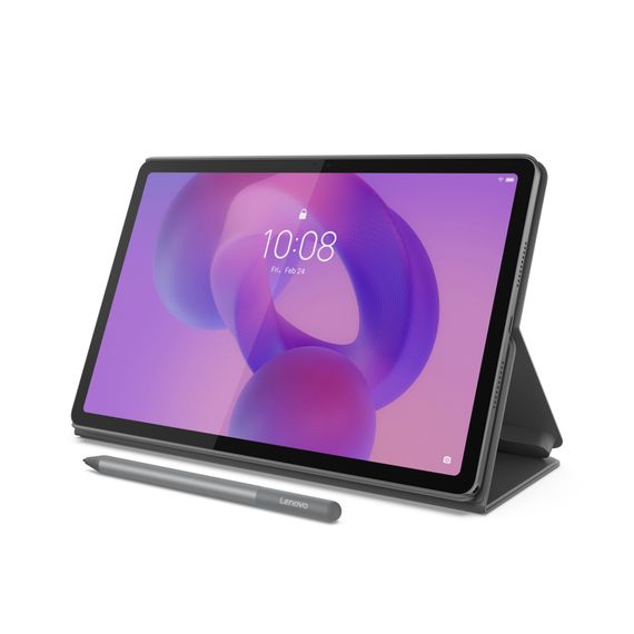 Планшет Lenovo Idea Tab 8/128 5G Luna Grey + Case&Pen (ZAFM0065UA) | Зображення 1