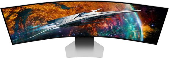 Монітор Samsung 48.7'Odyssey OLED G9 G95SC HDMI, DP, USB, MM, OLED, 5120x1440, 32:9, 240Hz, 0.3ms, CURVED (LS49CG954SIXUA) | Зображення 3