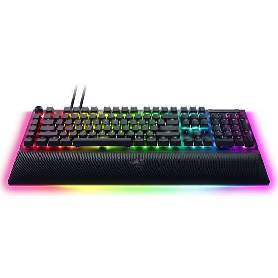 Клавіатура Razer BlackWidow V4 PRO Green Switch USB UA Black (RZ03-04680100-R3M1) | Зображення 1