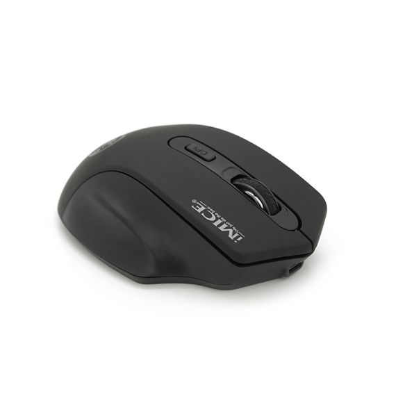 Миша бездротова iMICE G-1800, 4 кнопки, 800/1200/1600 DPI, 2.4Ghz 10м, Windows XP/Vista/Win7/8/10 Mac OS X, Rechargeable, Black,
