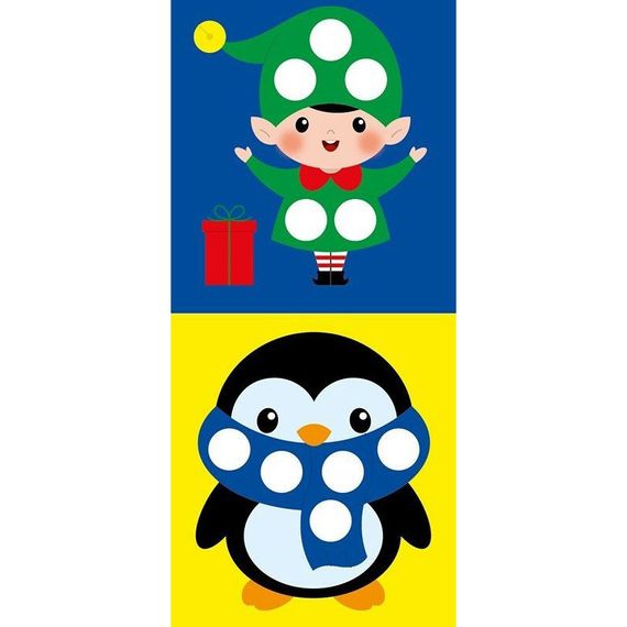 Мозаїка з наліпок для малюків "Сніговик" 166069, 8 сторінок | Зображення 2