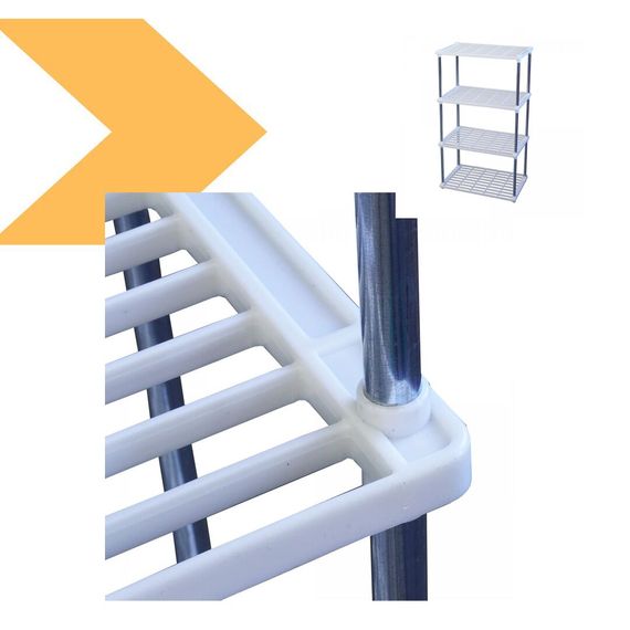 Полиця етажерка 5 ярусів XPRO XL-1331 біла (47597-XL-1331_541) | Зображення 1