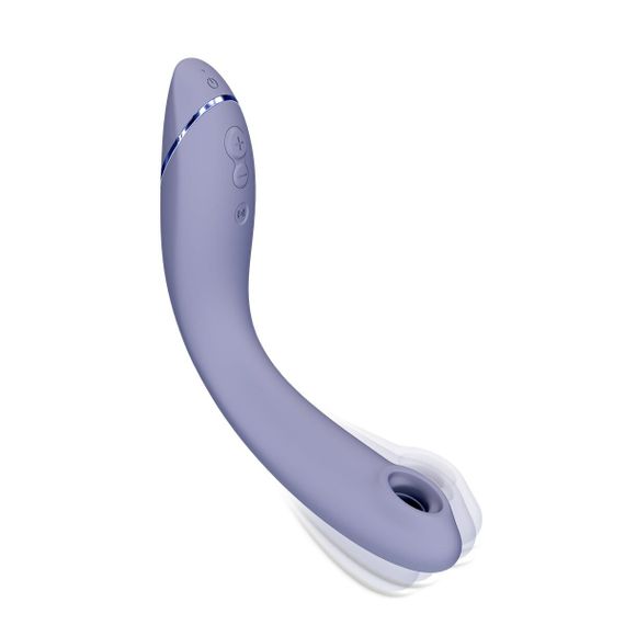 Вакуумный стимулятор для точки G и клитора с вибрацией Womanizer OG Lilac, 12 уровней, 3 режима | Зображення 4