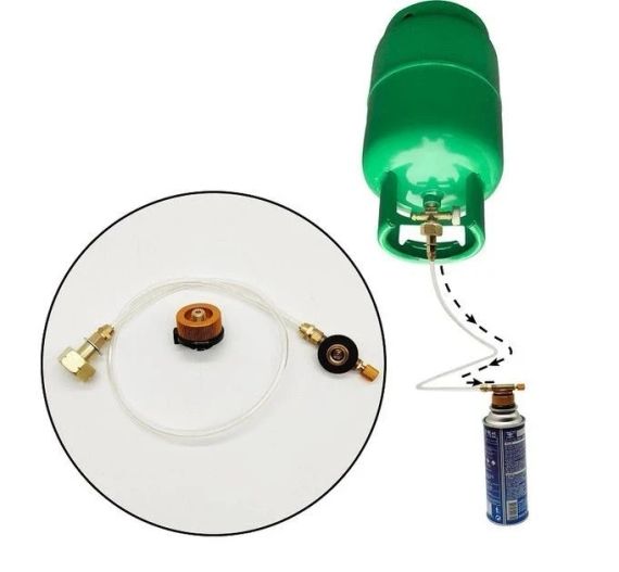 Адаптер для заправлення туристичних газових балонів.