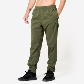 Штани чоловічі для фітнесу зелені - M / W32 L33