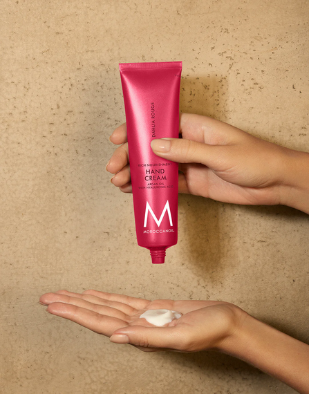 Крем для рук “Пелюстки жоржини” MoroccanOil Hand Cream - Dahlia Rouge (40 ml) | Зображення 1