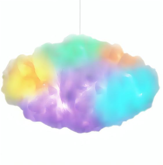 Светильник-облако DIY Cloud Atmosphere Light • Подвесная LED лампа светильник ночник облако с RGB подсветкой