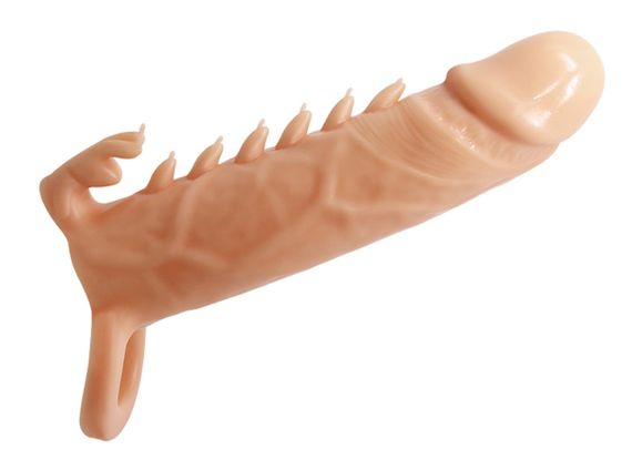 Подовжуюча насадка (подовжує на 4 см) PREETTY LOVE - Penis Sleeve Emmitt, BI-026246 Sex Aura | Зображення 4